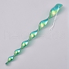 PVC Plastic Spiral Reflective Birds Repellent Safety Rod AJEW-WH0021-53B-1