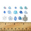 Mixed Styles Transparent Acrylic Beads MACR-FS0001-60-4