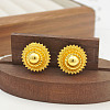 Flower Alloy Pendant Necklaces & Stud Earrings & Ring Sets FS-WGB5987-01-3