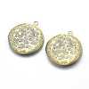 Brass Locket Pendants X-KK-F717-41AB-NR-1