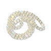 Electroplate Glass Beads Strands EGLA-C010-01A-HR03-2