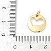 Brass Enamel Charms KK-U062-30G-01-3