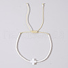 Bohemian Shell Cross Bracelets DE3960-7-1
