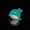 Luminous Resin Sea Animals Display Decoration DJEW-R007-02G-1
