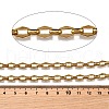 Ion Plating(IP) 304 Stainless Steel Hexagon Link Chains CHS-S012-21G-2