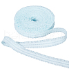 Polyester Ruffled Elastic Cord EW-WH0015-02B-1