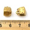 304 Stainless Steel European Beads STAS-D369-11G-3