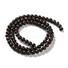 Natural Polychrome Jasper/Picasso Stone/Picasso Jasper Beads Strands G-C160-01-4mm-3