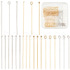   300Pcs 6 Styles 304 Stainless Steel Eye Pins & Head Pins Sets STAS-PH0004-87-6