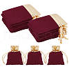 Beebeecraft Rectangle Velvet Jewelry Pouches Bags TP-BBC0001-09A-02-1