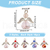 Glass Pendants PALLOY-HY00023-2
