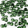 Diamond Shaped Cubic Zirconia Pointed Back Cabochons ZIRC-R004-12mm-08-1