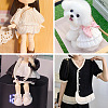  15 Yards 3 Colors Ruffled Chiffon Polyester Ribbon OCOR-TA0001-81-7