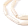 Natural Baroque Keshi Pearl Beads Strands PEAR-B004-05A-02A-3