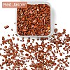 50G Natural Red Jasper Chip Beads G-YW0001-65-2