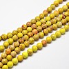 Natural Imperial Jasper Beads Strands G-I122-10mm-03-1