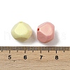 UV Plating Opauqe Acrylic Beads OACR-B031-40-3