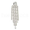 Brass Rhinestone Pendants KK-I715-03S-01-1