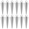 12Pcs 304 Stainless Steel Pendants STAS-LP0001-35-1