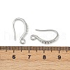 Brass Earring Hooks KK-B137-15P-02-3