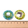 Handmade Millefiori Glass Beads LAMP-A155-01G-3