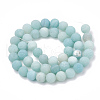 Natural Amazonite Beads Strands X-G-T106-190-3