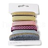 18 Yards 6 Colors Polyester Ribbon SRIB-C001-B07-2