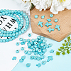 ARRICRAFT 230Pcs 3 Styles Synthetic Turquoise Beads G-AR0004-82-5