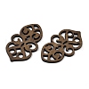 Walnut Wood Pendants WOOD-A025-07-2