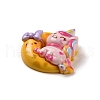 Opaque Resin Decoden Cabochons RESI-R447-05F-2