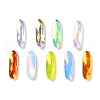 K9 GLass Rhinestone Cabochons EGLA-F161-18B-1