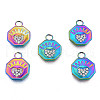 304 Stainless Steel Pendants STAS-N098-154M-2