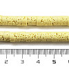 Natural Lava Rock Dyed Beads Strands G-K375-G06-01-5