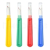 4Pcs 4 Colors Plastic Handle Iron Seam Rippers TOOL-YW0001-23-2