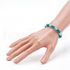 Handmade Polymer Clay Heishi Beaded Stretch Bracelets BJEW-JB06138-4