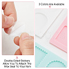 DELORIGIN 3Pcs 3 Color Square & Round & Flower Silicone Wax Melt Molds DIY-DR0001-35-3