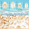 SUNNYCLUE 100Pcs 2 Styles Natural Mixed Cowrie Shell Beads BSHE-SC0001-23-2