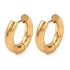 304 Stainless Steel Hoop Earrings EJEW-F339-01G-4