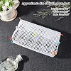 Plastic Mesh Canvas Sheets KY-WH0020-76-4