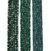 Electroplate Glass Beads Strands X-EGLA-A044-P2mm-B09-2