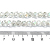 Electroplate Glass Beads EGLA-L018-B-AB02-4