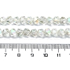 Electroplate Glass Beads EGLA-L018-B-AB02-4