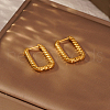 Elegant Stainless Steel Hoop Earrings IT2195-7-1