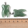 Natural Green Aventurine Pendants G-G115-01A-3