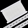 FINGERINSPIRE 15 Yards Cotton Embroidery Flower Lace Ribbons SRIB-FG0001-24-1