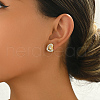 Elegant Brass Stud Earrings ZT2214-3-1
