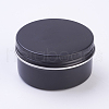 Round Aluminium Tin Cans CON-WH0010-02B-80ml-1