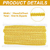 13M Polyester Centipede Lace Ribbons SRIB-WH0011-223A-2