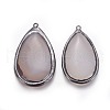 Natural Agate Pendants KK-F802-19B-1