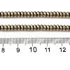 Electroplated Synthetic Non-magnetic Hematite Beads Strands G-I364-I01-01C-4